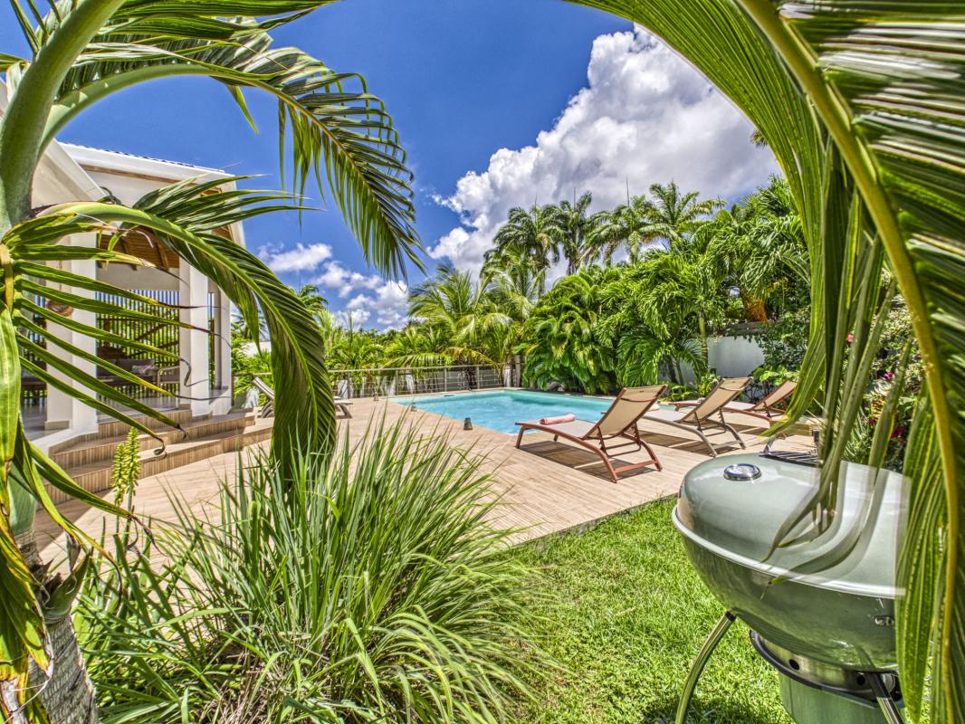 41.Location villa 10 personnes piscine saint François Guadeloupe